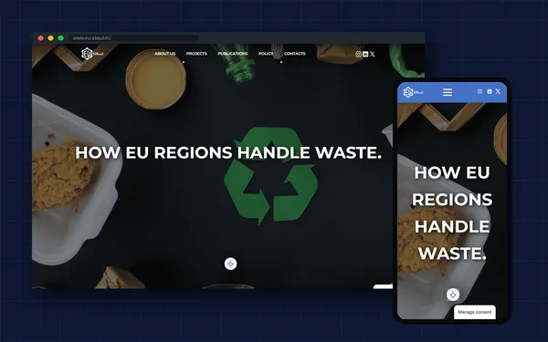 EUAbout – Sito web · Think tank europeo · Bruxelles | Paolo Luccini