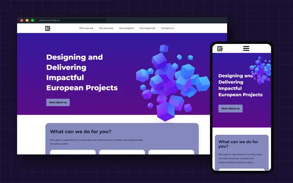 EUInnova – Sito web · Progettazione europea | Paolo Luccini